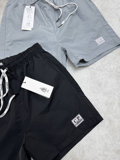C.P. Company Men's Logo Patch Swim Shorts in 2 Colors Reps Sale UK Best Quality AAA Replica