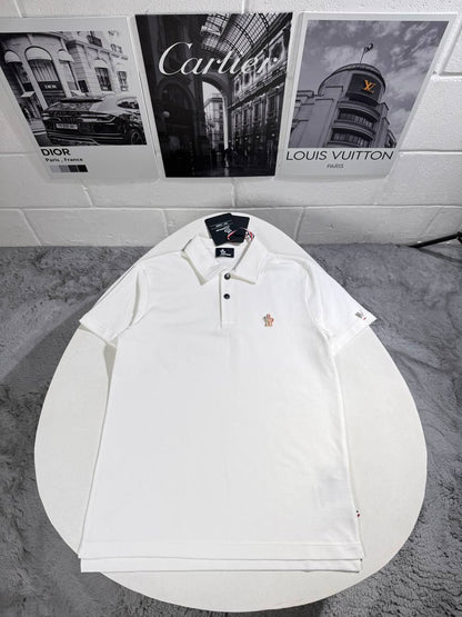 Moncler Classic Slim Fit Short Sleeve Polo Top Shirt in Different Colors Reps UK Best Sale Quality AAA Replica