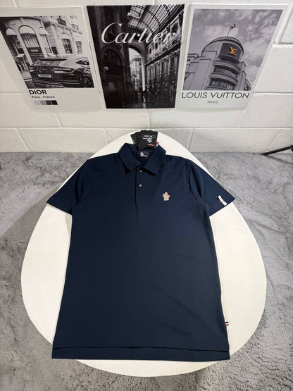 Moncler Classic Slim Fit Short Sleeve Polo Top Shirt in Different Colors Reps UK Best Sale Quality AAA Replica