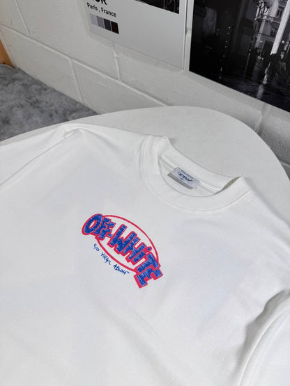 Off-White Sketch Arrow Skate Men's Women's T-Shirts in Different Colors Reps UK Best Quality AAA Replica