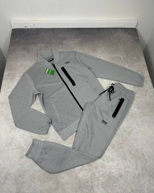 Hugo Boss Logo Zip-Up Tracksuits Men's in Multiple Colors UK Reps Best Quality AAA Replica