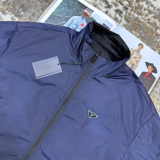 Prada Re-Nylon Puffer Jacket Men's Women's in 2 Colors Reps Sale UK Best Quality AAA Replica