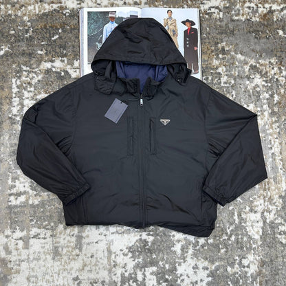 Prada Re-Nylon Puffer Jacket Men's Women's in 2 Colors Reps Sale UK Best Quality AAA Replica