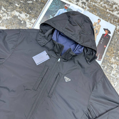 Prada Re-Nylon Puffer Jacket Men's Women's in 2 Colors Reps Sale UK Best Quality AAA Replica