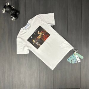 Off-White Caravaggio Saint Jerome slim fit t-shirt AAA replica UK - men's women's 2 colours reps sale