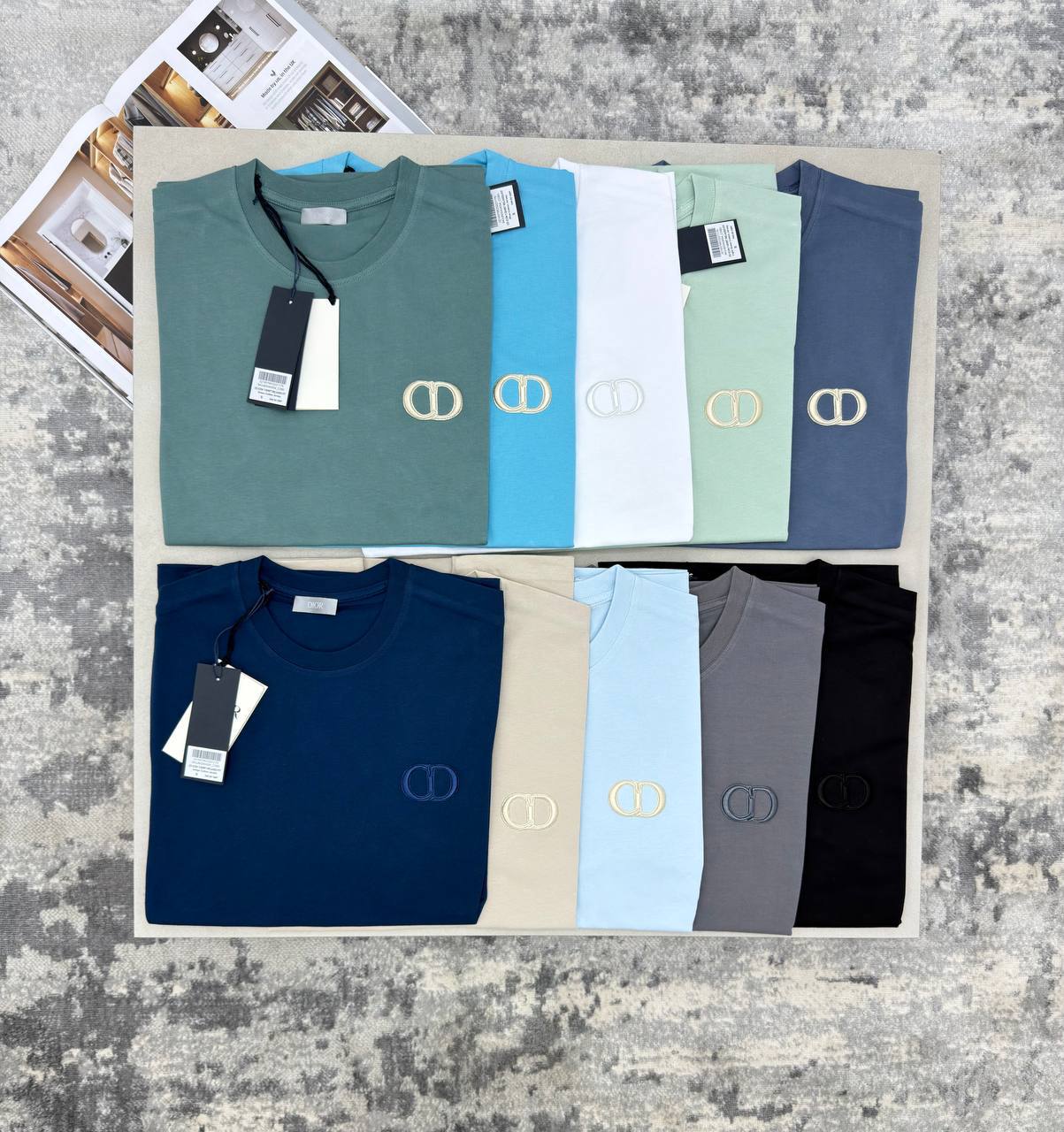 photo 5773619318363983311 y Christian Dior CD Icon t-shirt AAA replica UK - men's women's different colours designer reps sale