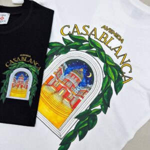 Casablanca Avenida Graphic t-shirt AAA replica UK - men's women's 2 colours designer reps sale