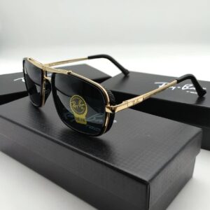 Ray-Ban RB4413 Square Double-Bridge Golden sunglasses AAA replica UK - men's women's designer reps sale
