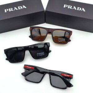 Prada Square Polarized sunglasses AAA replica UK - men's women's 2 colours designer reps sale