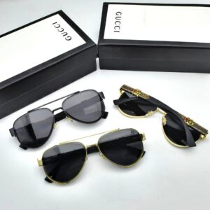Gucci Web Stripe Pilot sunglasses AAA replica UK - men's women's 2 colours designer reps sale