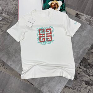 Givenchy Embroidered 4G Logo Print t-shirt AAA replica UK - men's women's 2 colours designer reps sale