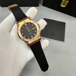 Hublot Classic Fusion King Gold men's AAA replica watch UK - designer reps sale
