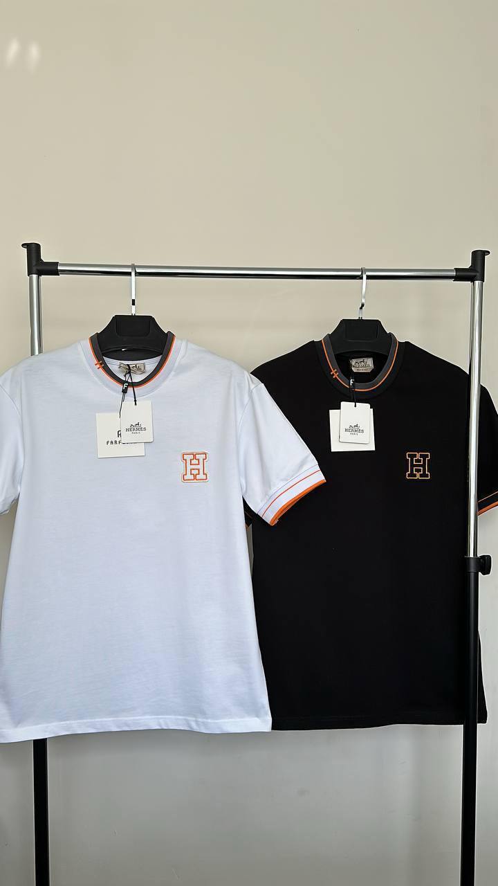 photo 5782763058924031242 y Hermes H Embroidered crewneck t-shirt AAA replica UK - men's women's different colours designer reps sale
