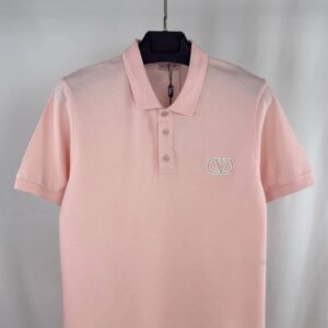 Valentino Garavani VLogo Signature Patch polo shirt men's AAA replica UK - different colours designer reps