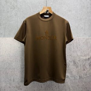 Moncler Logo Print t-shirt AAA replica UK - men's women's different colours designer reps sale