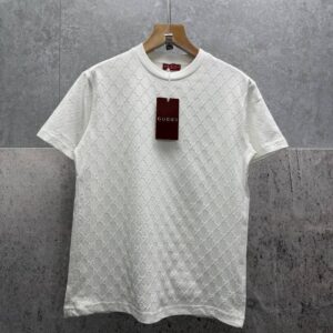 Gucci GG-Pattern short-sleeve t-shirt AAA replica UK - men's women's different colours designer reps sale