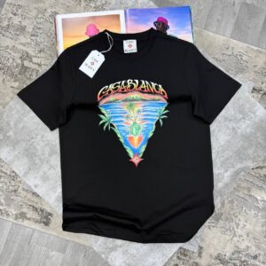 Casablanca Innocence Triangle Printed crewneck t-shirt AAA replica UK - men's women's 2 colours reps sale