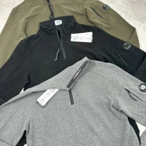 CP Company Diagonal Raised Fleece Half-Zip jumper AAA replica UK - men's women's different colours reps