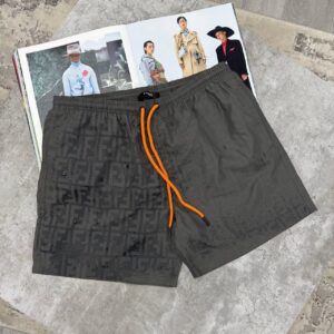 Fendi FF Logo Monogram pattern swim shorts men's AAA replica UK - different colours designer reps sale