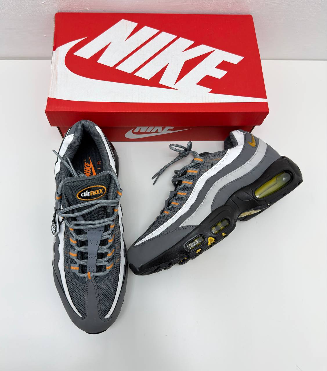 photo 5791681056003001274 y Nike Air Max 95 Cool Grey Sundial HV6062-002 men's AAA replica trainers UK - designer reps sale