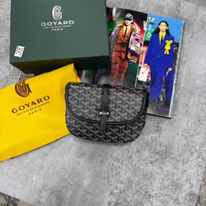 Goyard Belvedere PM Monogram Messenger bag black AAA replica UK - women's designer reps sale