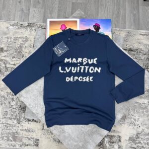 Louis Vuitton Embroidered Signature Ready-to-Wear jumper AAA replica UK - men's women's 2 colours reps