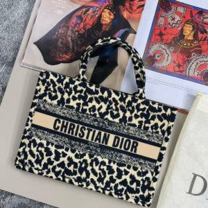 Christian Dior Small Mizza Embroidered Book Tote bag AAA replica UK - women's designer reps sale