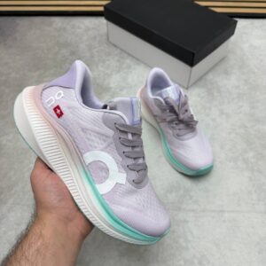 On Running Cloudrunner 2 Lilac Mint women's AAA replica trainers UK — designer reps sale