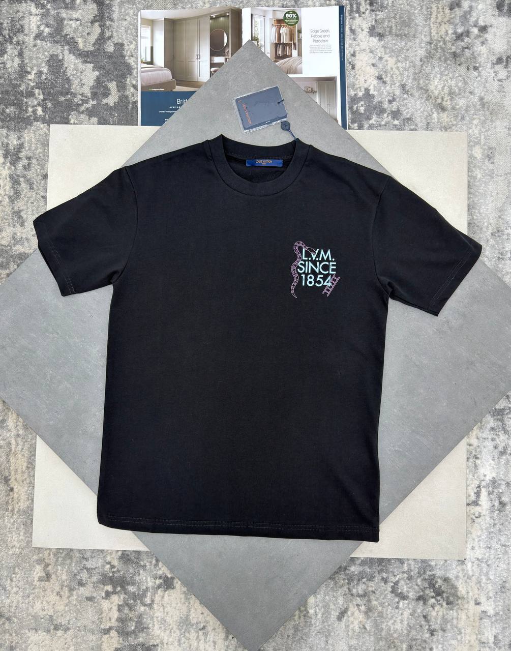 photo 5794245009744793039 y Louis Vuitton Printed Snakes and Ladders t-shirt AAA replica UK — men's women's different colours reps sale