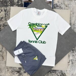 Casablanca Tennis Club Icon t-shirt shorts set men's AAA replica UK — different colours designer reps sale