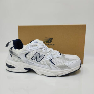 New Balance 530 White Silver Navy MR530SG men's AAA replica trainers UK — designer reps sale