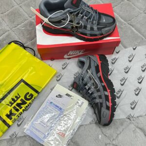 Nike P-6000 Cool Grey Black University Red IF6199-001 men's AAA replica trainers UK — designer reps sale