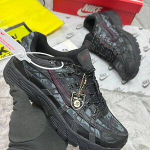 Nike P-6000 Black Burgundy Crush HQ4054-001 men's AAA replica trainers UK — designer reps sale