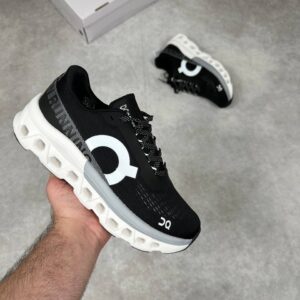 On Running Cloudmonster 2 Black Frost men's AAA replica trainers UK - designer reps sale