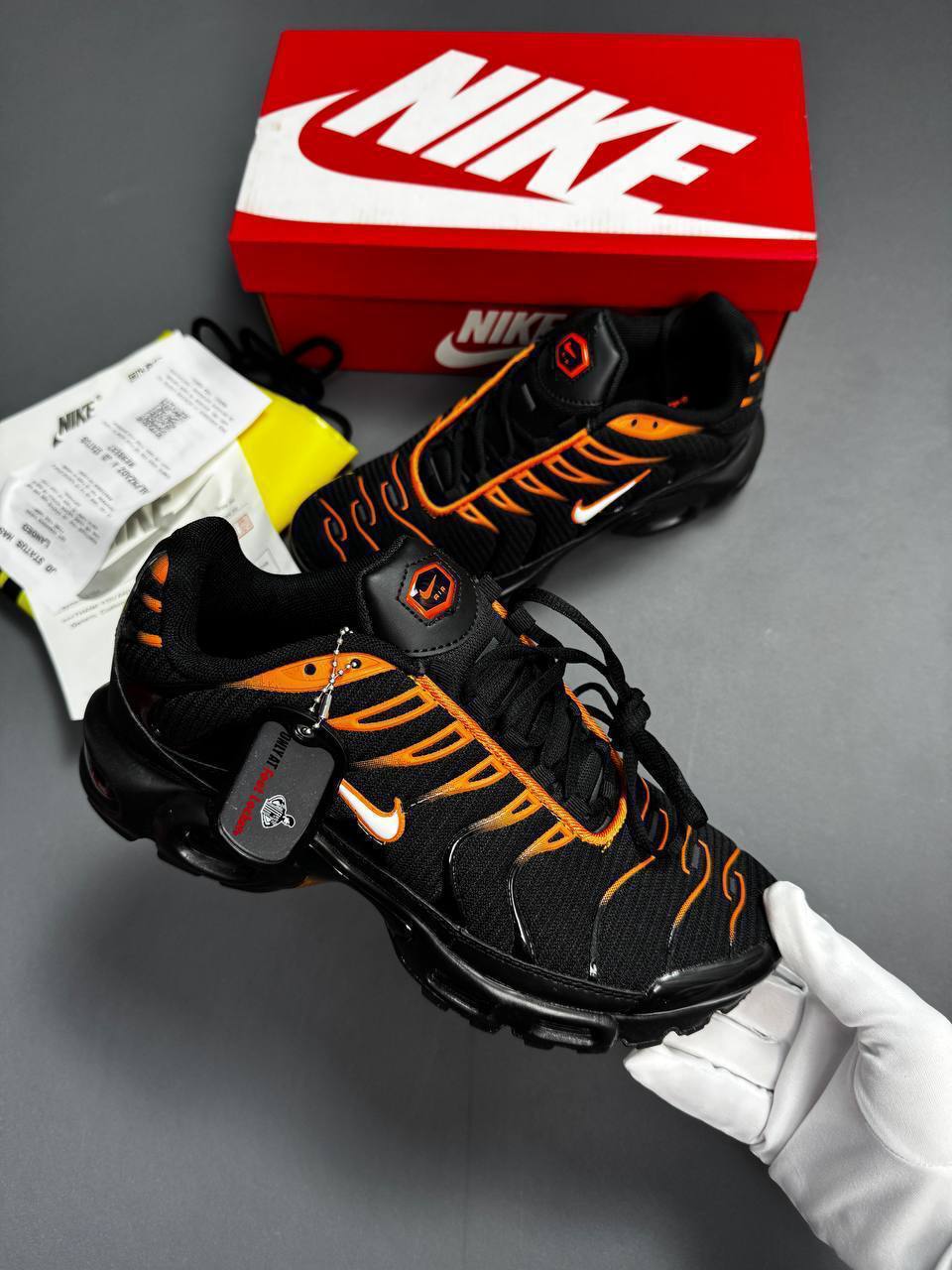 photo 5798810998067105389 y Nike TN Air Max Plus Dark Obsidian Orange FN6949-400 men's AAA replica trainers UK - designer reps sale