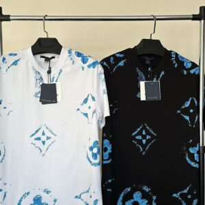 Louis Vuitton 3D Logo t-shirt AAA replica UK - men's women's 2 colours designer reps sale