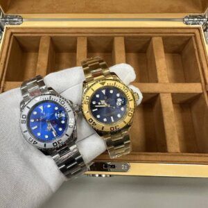 Rolex Yacht-Master 2 different colours AAA replica watch UK - men's designer reps sale