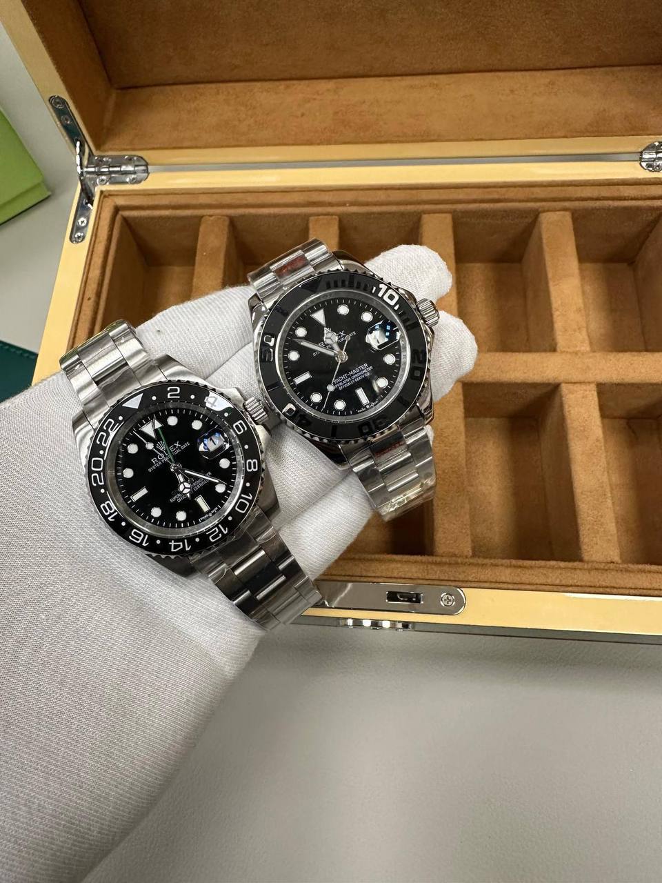 photo 5807509088525553246 y Rolex GMT-Master II black ceramic bezel AAA replica watch UK - men's designer reps sale