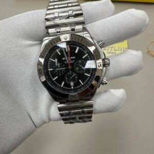 Breitling Chronomat Automatic GMT 40 stainless steel different dial colours AAA replica watch UK - reps