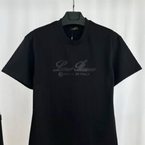 Loro Piana Embossed Logo t-shirt 2 colours AAA replica UK - men's women's designer reps sale