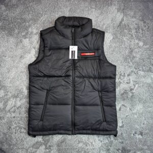 Prada Re-Nylon Down Puffer Vest Gilet AAA replica UK - designer reps sale