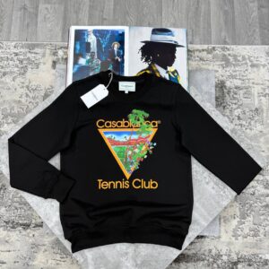 Casablanca Casa Way Tennis Club crewneck jumper 2 colours AAA replica UK - men's women's designer reps