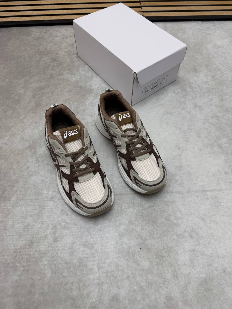 photo 5816801731306786135 y Asics Gel-Kayano 14 Beige Brown 1201A161-251 women's AAA replica trainers UK — designer reps sale