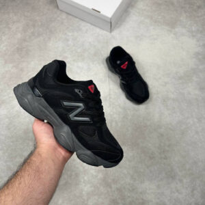 New Balance 9060 Black Grey women's AAA replica trainers UK — designer reps sale