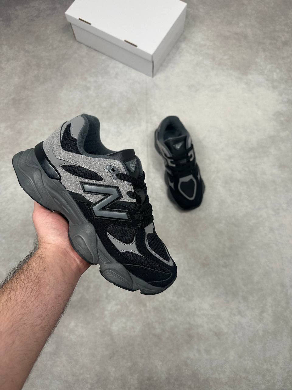 photo 5816801731306786143 y New Balance 9060 Black Castlerock Grey women's AAA replica trainers UK — designer reps sale