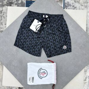 Moncler Monogram print swim shorts men's AAA replica UK — different colours designer reps sale