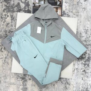 Nike Repel Miler Windrunner tracksuit light green grey men's AAA replica UK — designer reps sale
