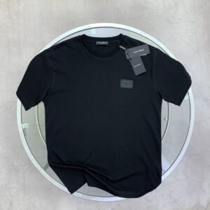 Dolce & Gabbana logo-plaque t-shirt AAA replica UK — men's women's different colours designer reps sale
