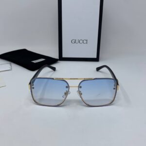Gucci square rimless metal AAA replica sunglasses UK — men's women's designer reps sale