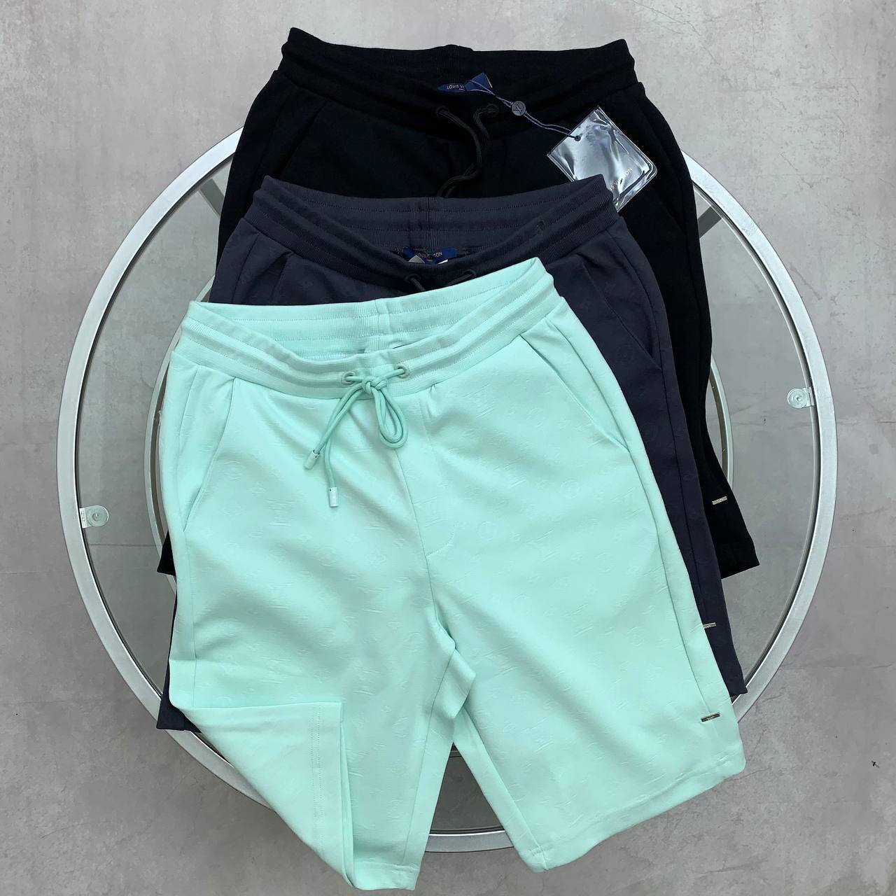 photo 5816801731306786484 y Louis Vuitton embossed monogram pattern shorts men's AAA replica UK — different colours designer reps sale